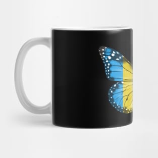 Saint Vincentian Flag  Butterfly - Gift for Saint Vincentian From St Vincent And The Grenadines Mug